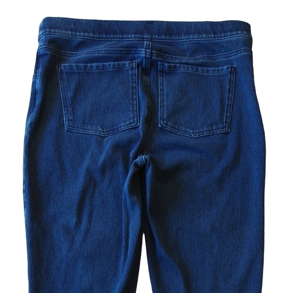 Spanx Jean-ish Ankle Leggings Dark Wash Jeggings Pull On Tummy Control 20018R - Picture 5 of 11